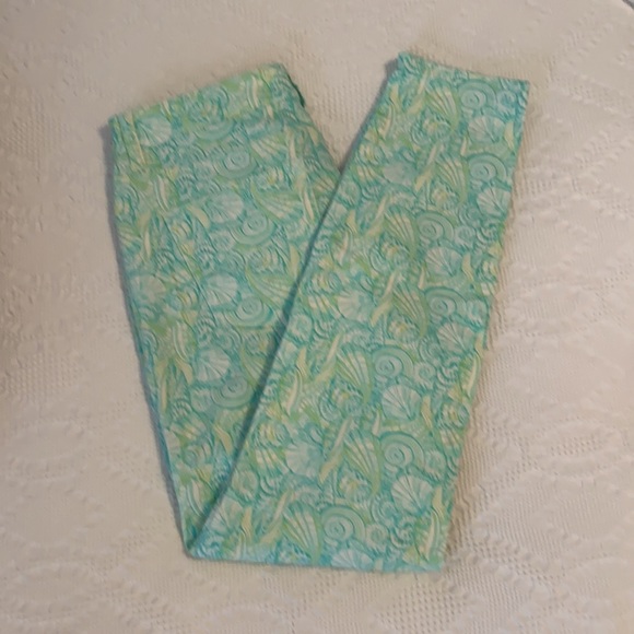 Vineyard Vines seashell print skinny pants - Picture 6 of 6